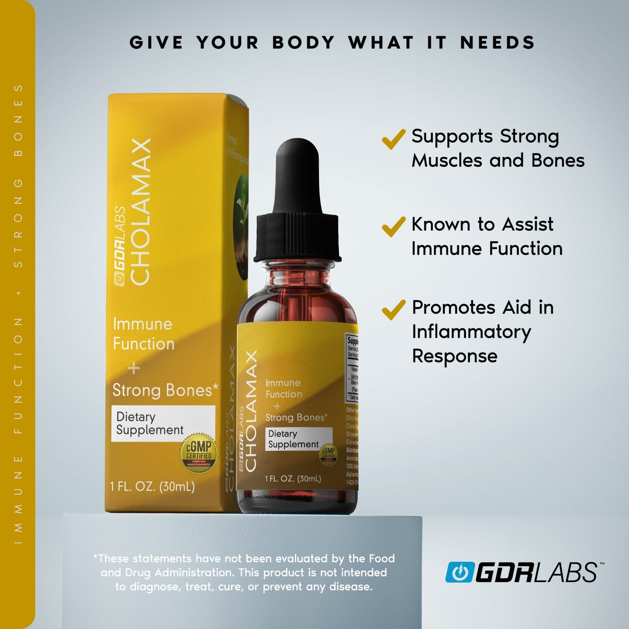 Cholamax™ - Natural Vitamin D Fortification - GDRLABS