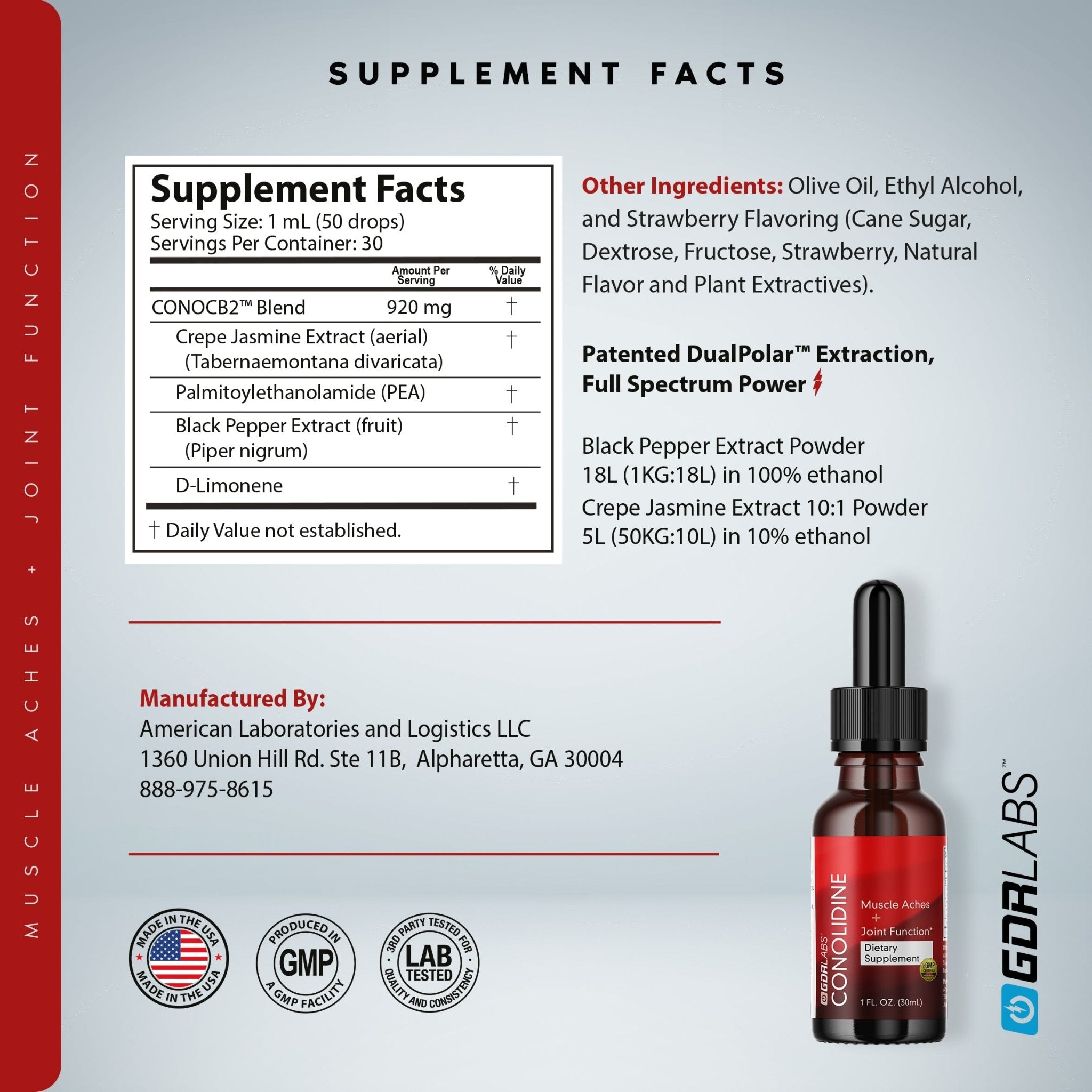 Conolidine Liquid - Special Discount Offer - GDRLABS