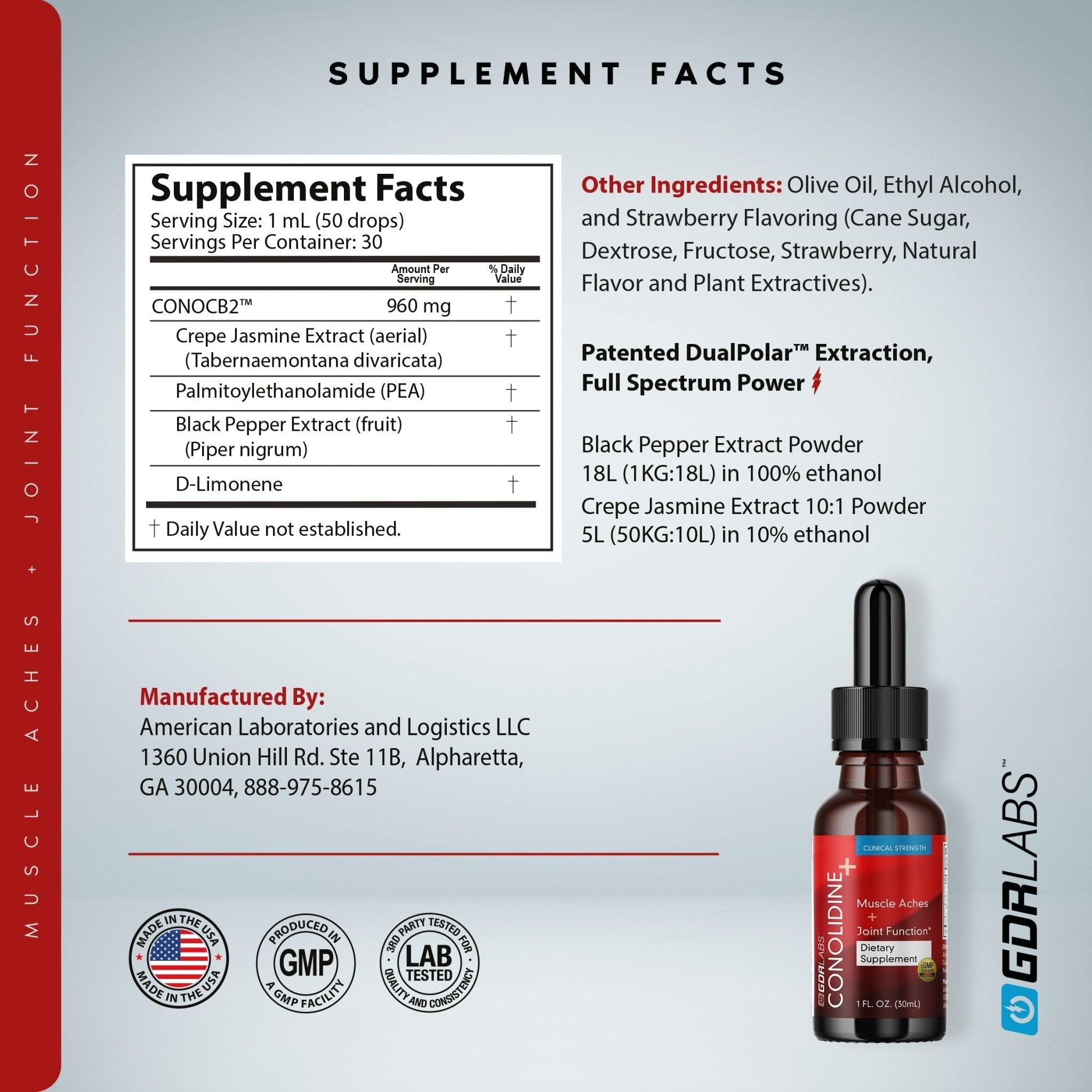 Conolidine Liquid - Special Discount Offer - GDRLABS