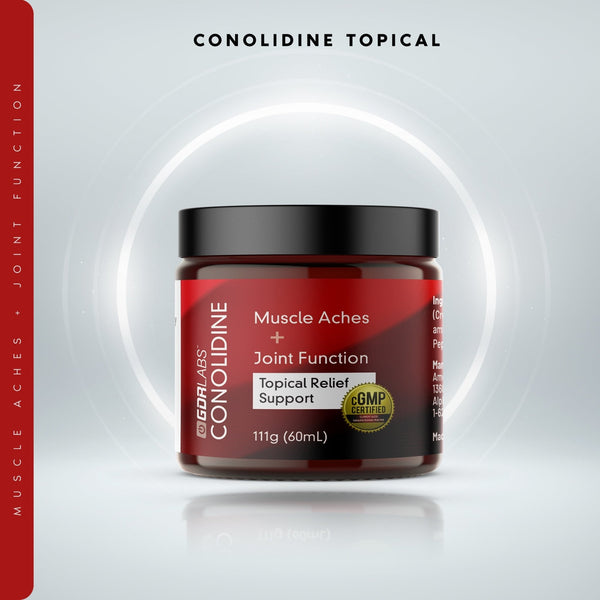 Conolidine Topical - Natural Relief Support - GDRLABS