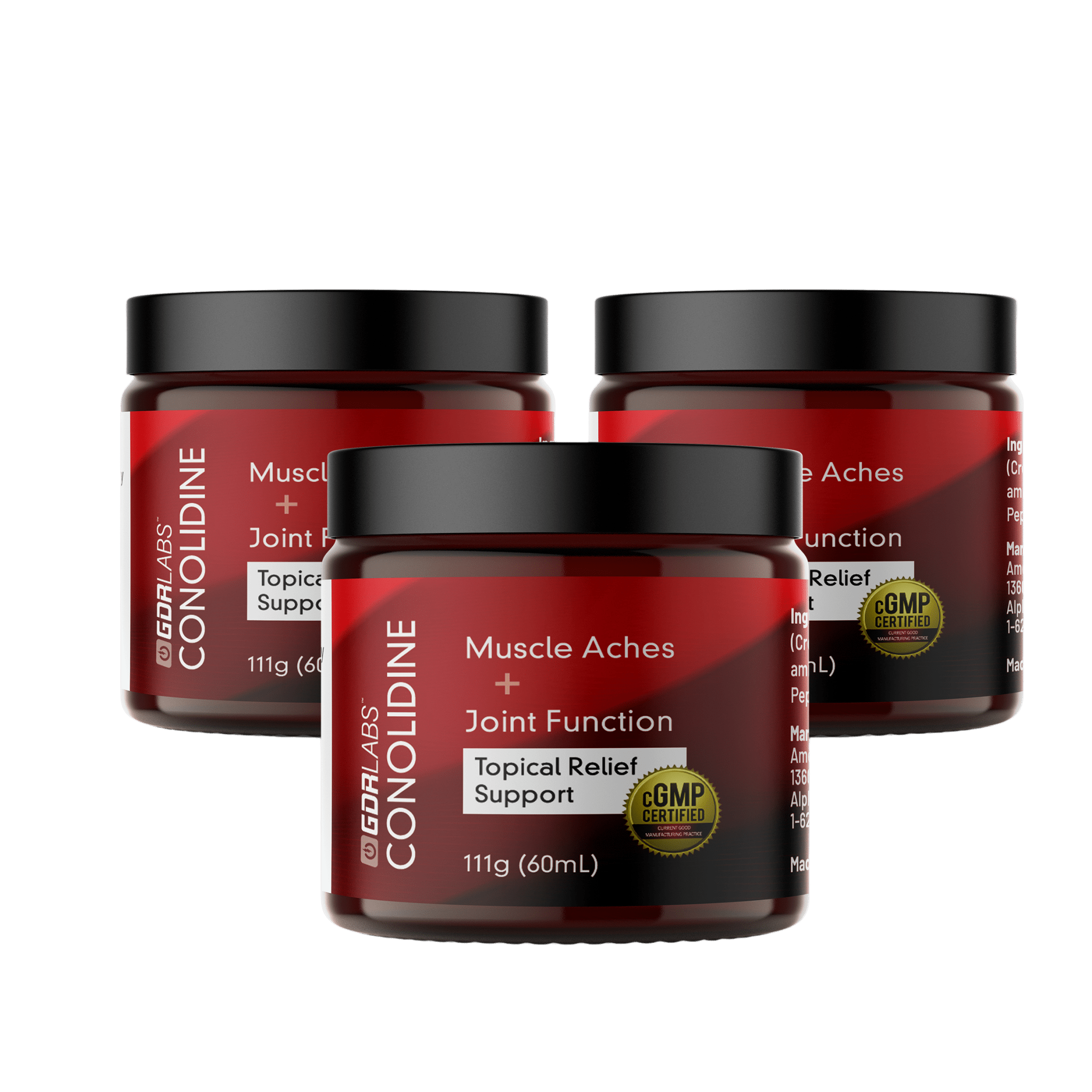 Conolidine Topical - Natural Relief Support - GDRLABS