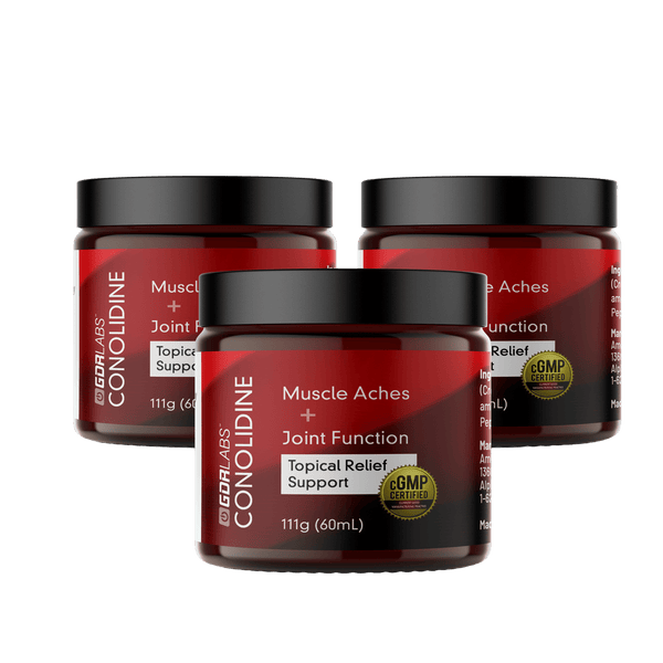 Conolidine Topical - Natural Relief Support - GDRLABS