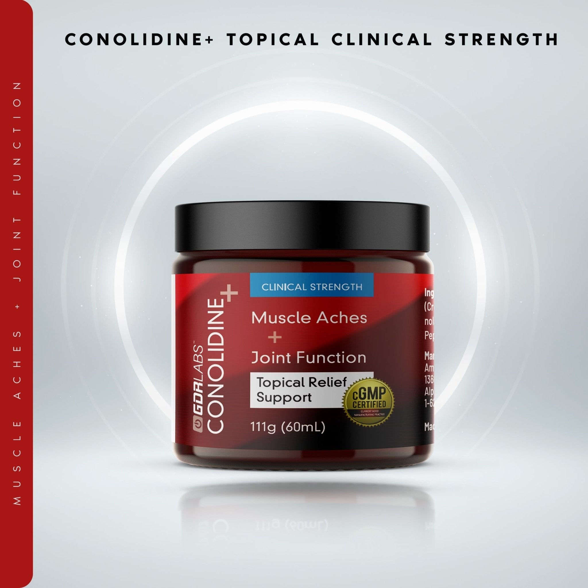 Conolidine Topical - Natural Relief Support - GDRLABS