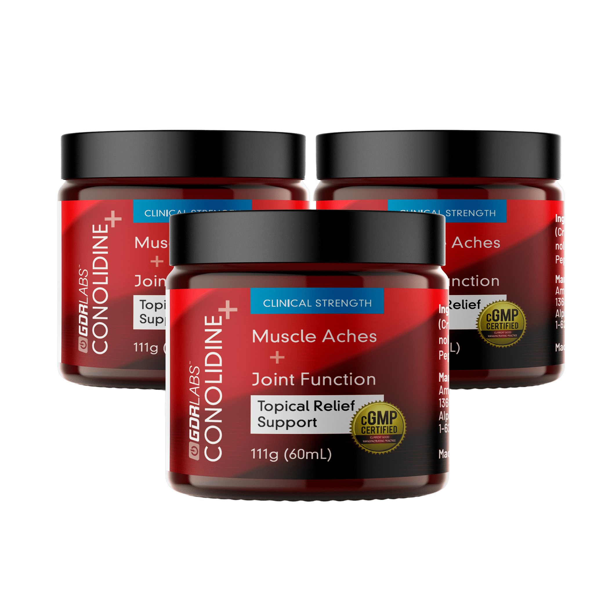 Conolidine Topical - Natural Relief Support - GDRLABS