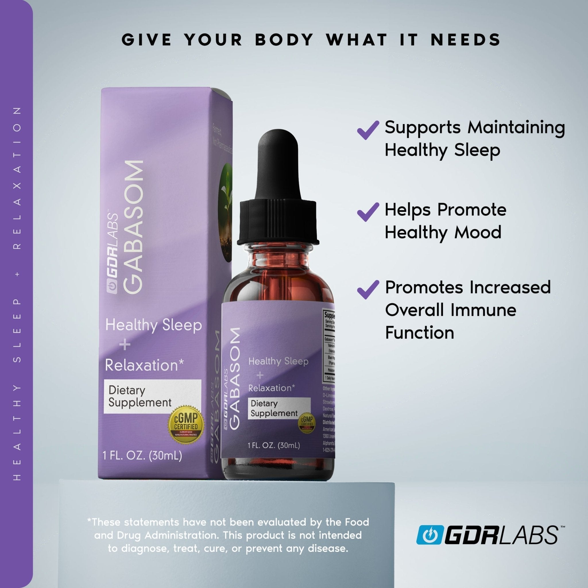 Gabasom™ - All Natural Sleep Support - GDRLABS