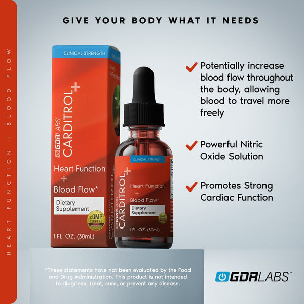 Upgrade Your Sirtuin™: Add Carditrol™ Heart Health Booster - GDRLABS