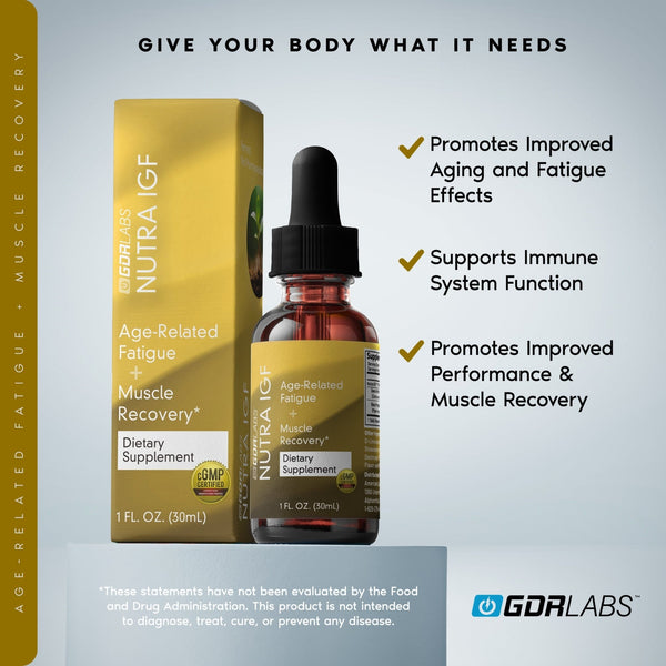 Upgrade Your Sirtuin™: Add Nutra IGF™ Natural Growth Factor Support - GDRLABS